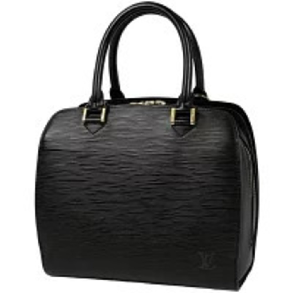 Louis Vuitton Pont Neuf Handbag Epi Leather Noir Black